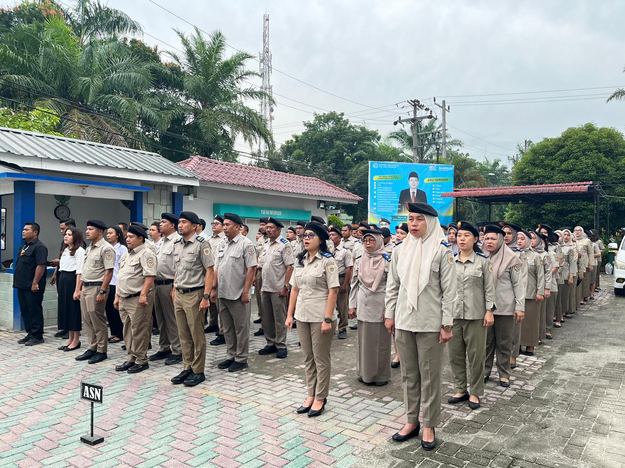 Apel Rutin, Kantor Pertanahan Deli Serdang Tekankan Disiplin dan Peningkatan Layanan