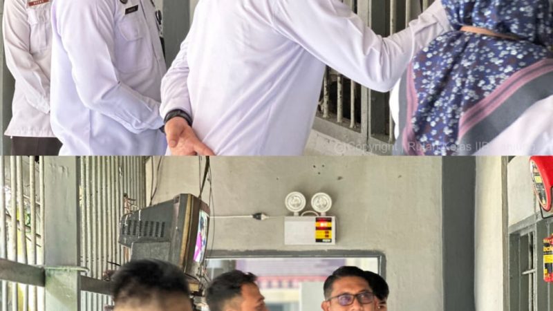Dalam Rangka Meninjau Pembinaan Di Rutan Tanjung, Hakim Wasmat Pengadilan Negeri Tanjung Kunjungi Rutan Tanjung