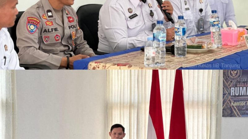 Demi Meningkatkan Kualitas Pengamanan Jajaran Petugas Rutan Tanjung Terima Materi Penguatan Tentang Korwasbinteknis Polsus Oleh SatBinmas Polres Tabalong