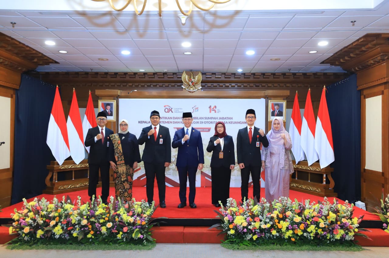 OJK Lantik Pejabat dan Resmikan Kantor OJK Papua Barat dan Papua Barat Daya