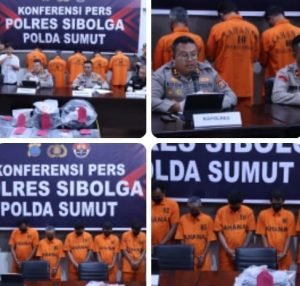Polres Sibolga Tangkap Lima Pelaku Pembunuhan di Masjid Agung