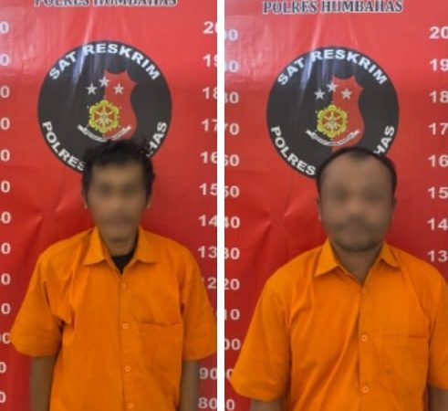 Sat Reskrim Polres Humbahas Tangkap 2 Pelaku Curanmor, Empat Sepeda Motor Berhasil Diamankan