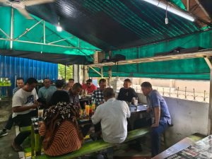 Pererat Silaturahmi dan Sinergitas, Kabid Humas Polda Sumut Ngopi Bareng Wartawan Sumut
