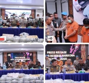 Polres Asahan Gagalkan Penyelundupan 76 Kilogram Sabu, Polda Sumut Apresiasi Kinerja Jajaran