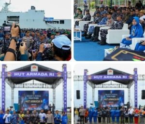Wakapolda Sumut Hadiri Pembukaan KKRI, Bakes, dan Baksos HUT Armada RI ke-80 di Belawan