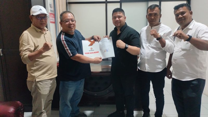 KORMI Medan Serahkan Surat Dukungan Resmi ke Daffasya Sinik