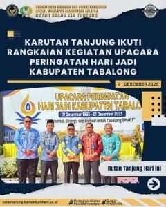 Karutan Tanjung Ikuti Rangkaian Kegiatan Upacara Peringatan Hari Jadi Kabupaten Tabalong