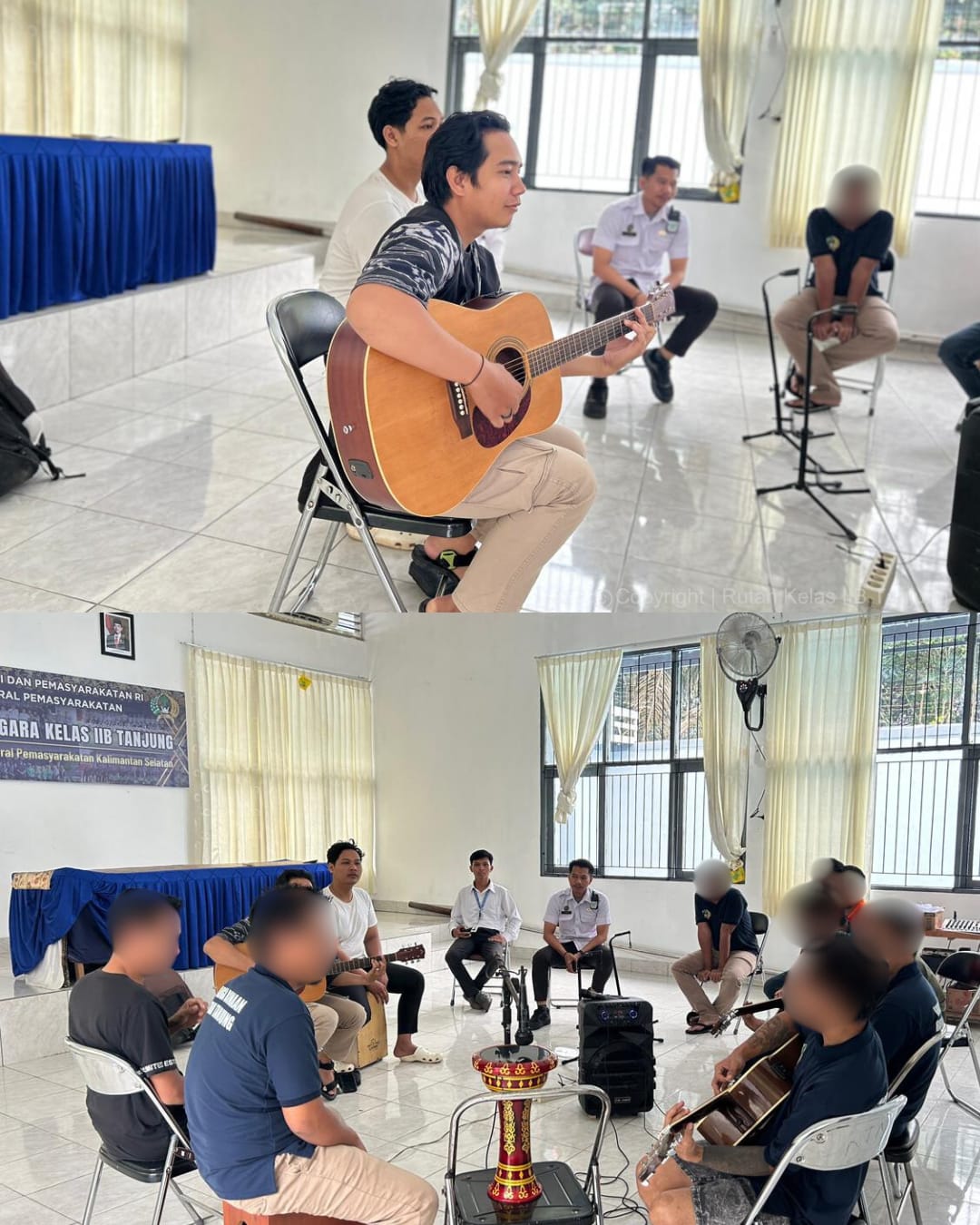 Kembangkan Potensi Seni Warga Binaan, Rutan Tanjung Selenggarakan Program Pelatihan Musik Secara Rutin untuk Dukung Pembinaan dan Kreativitas