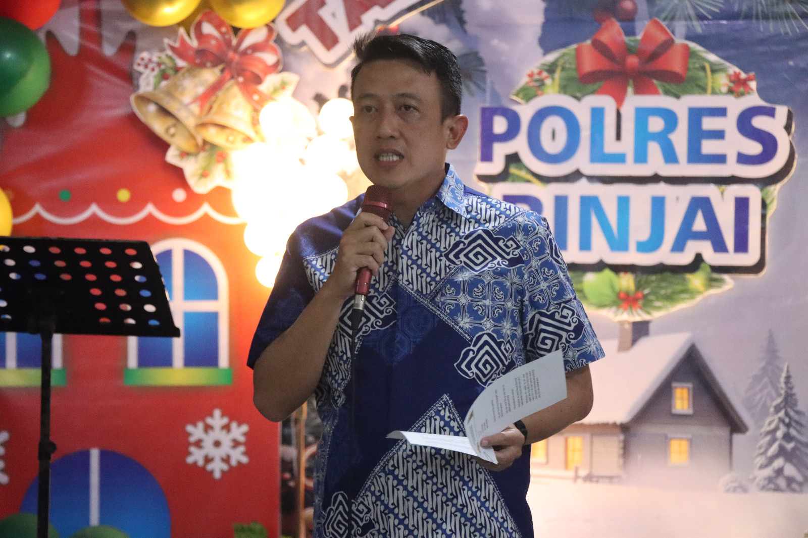 Keluarga Besar Polres Binjai Rayakan Natal Tahun 2025