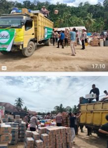 Dukungan Kemanusiaan di Tapsel: Posko Aman Nusa II Distribusikan Bantuan ke Aek Ngadol, Huta Godang, dan Garoga