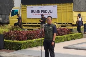 Relawan BNI Bergabung Aksi BUMN Peduli, Dukung Pemulihan Terdampak Bencana
