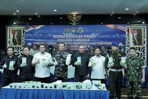 Pemusnahan 41,7 Kg Narkotika, Sekdaprov Sumut Tegaskan Tidak Ada Ruang bagi Sindikat
