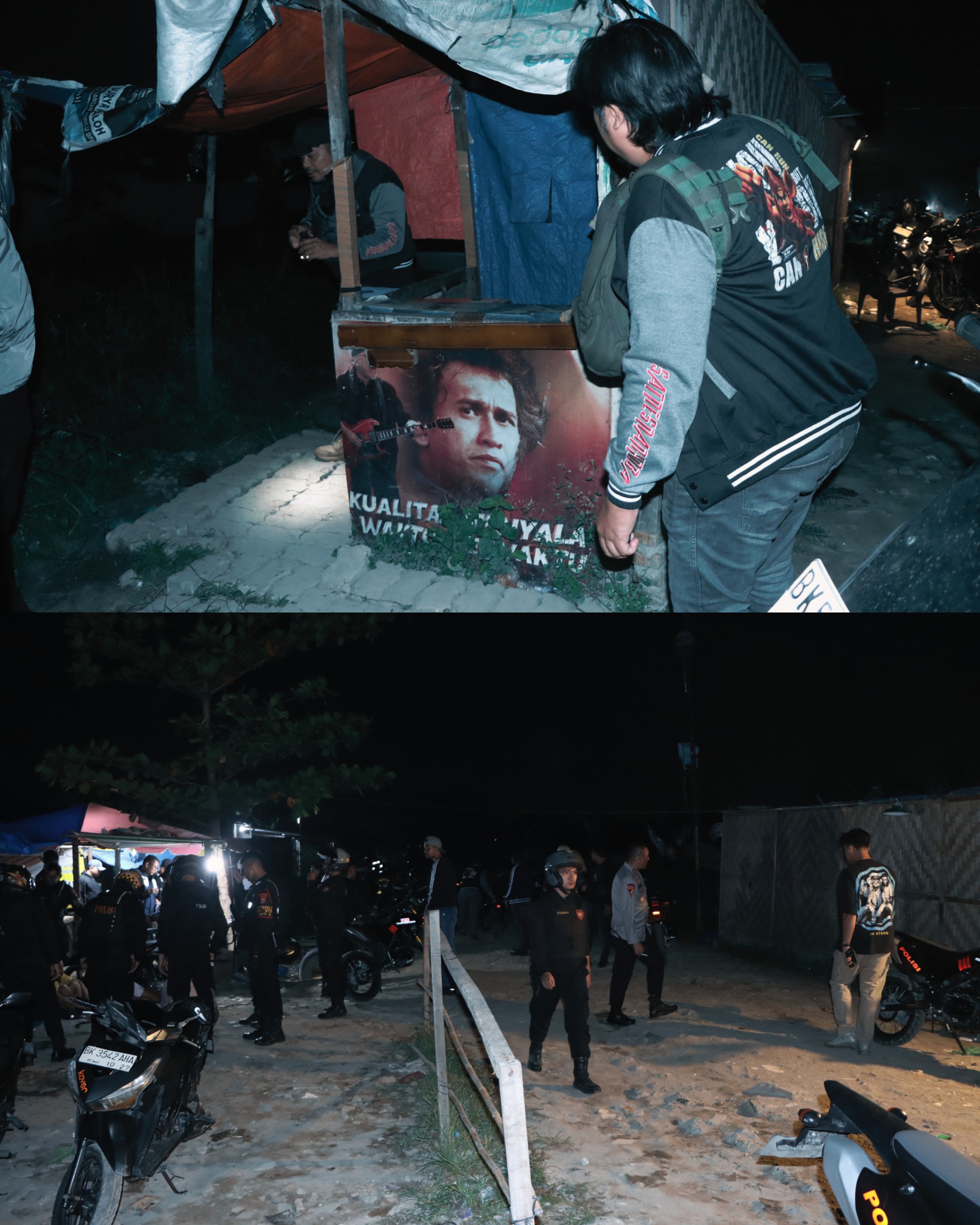 Polrestabes Medan Kembali Gerebek Jermal 15, Belasan Penyalahguna Narkoba Diamankan