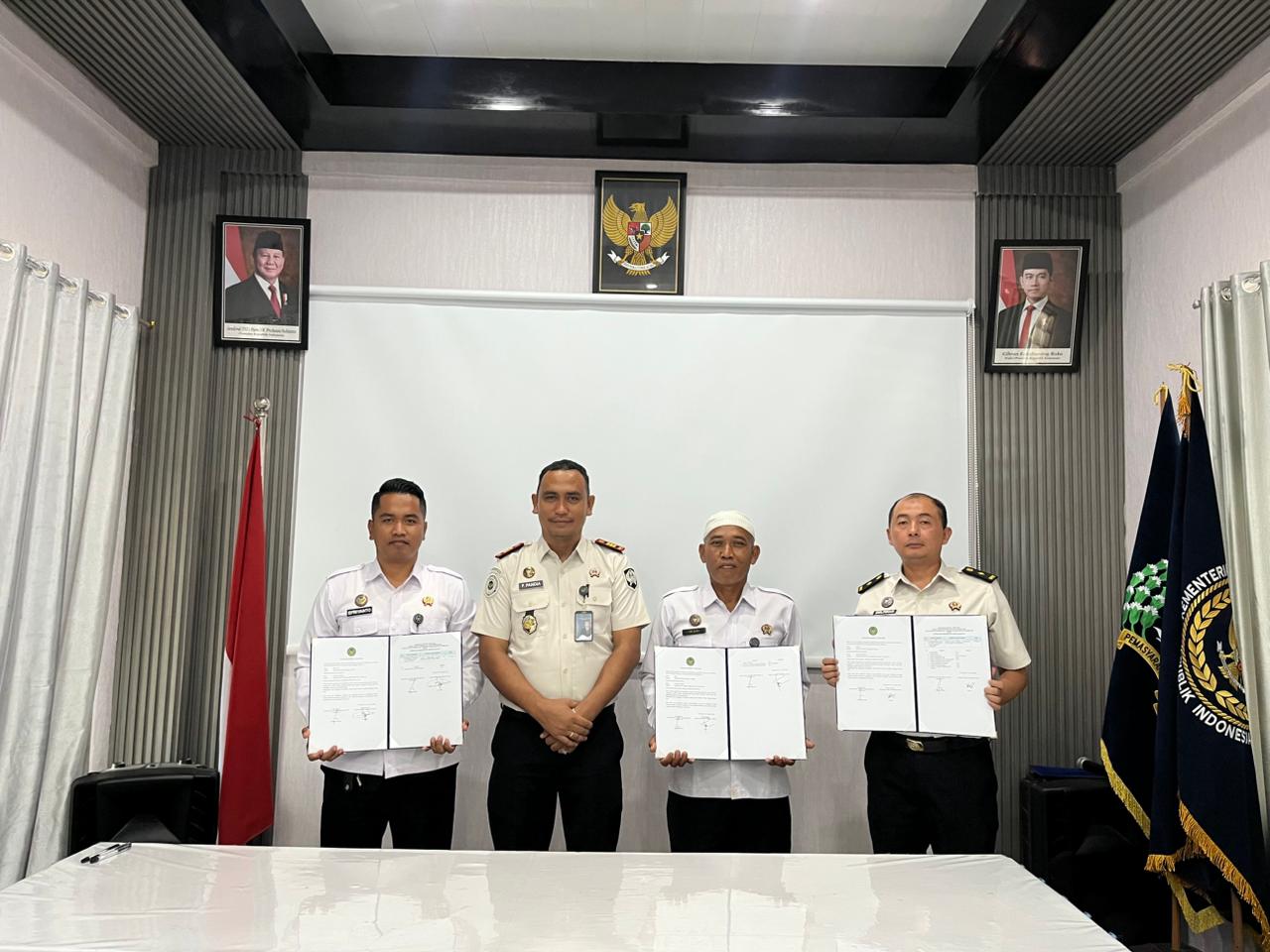 Rutan Tanjung Pura Ikuti Apel Bersama dan Penandatanganan Kinerja Tahun 2026