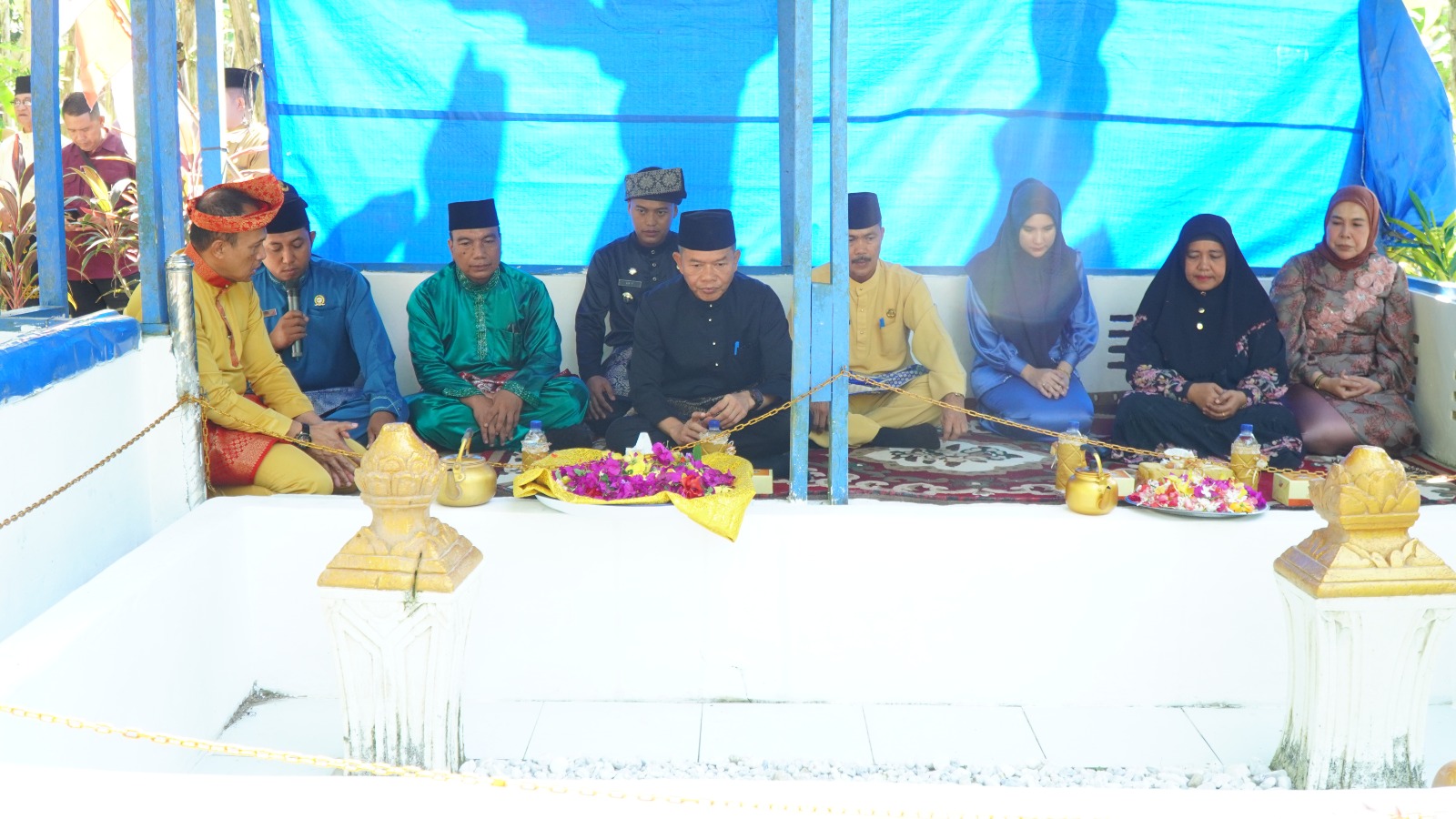 Hari Jadi Langkat ke 276 Tahun, Pemkab Langkat Ziarah Ke Makam Raja Wan Sopan