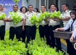 Rutan Kelas 1 Medan, Panen Raya Ketahanan Pangan