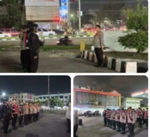 Kapolsek Medan Timur Kompol Agus M Butarbutar SH Pimpin Apel KRYD Rayon -2, Ujudkan Kamtibmas di Wilkum Polrestabes Medan