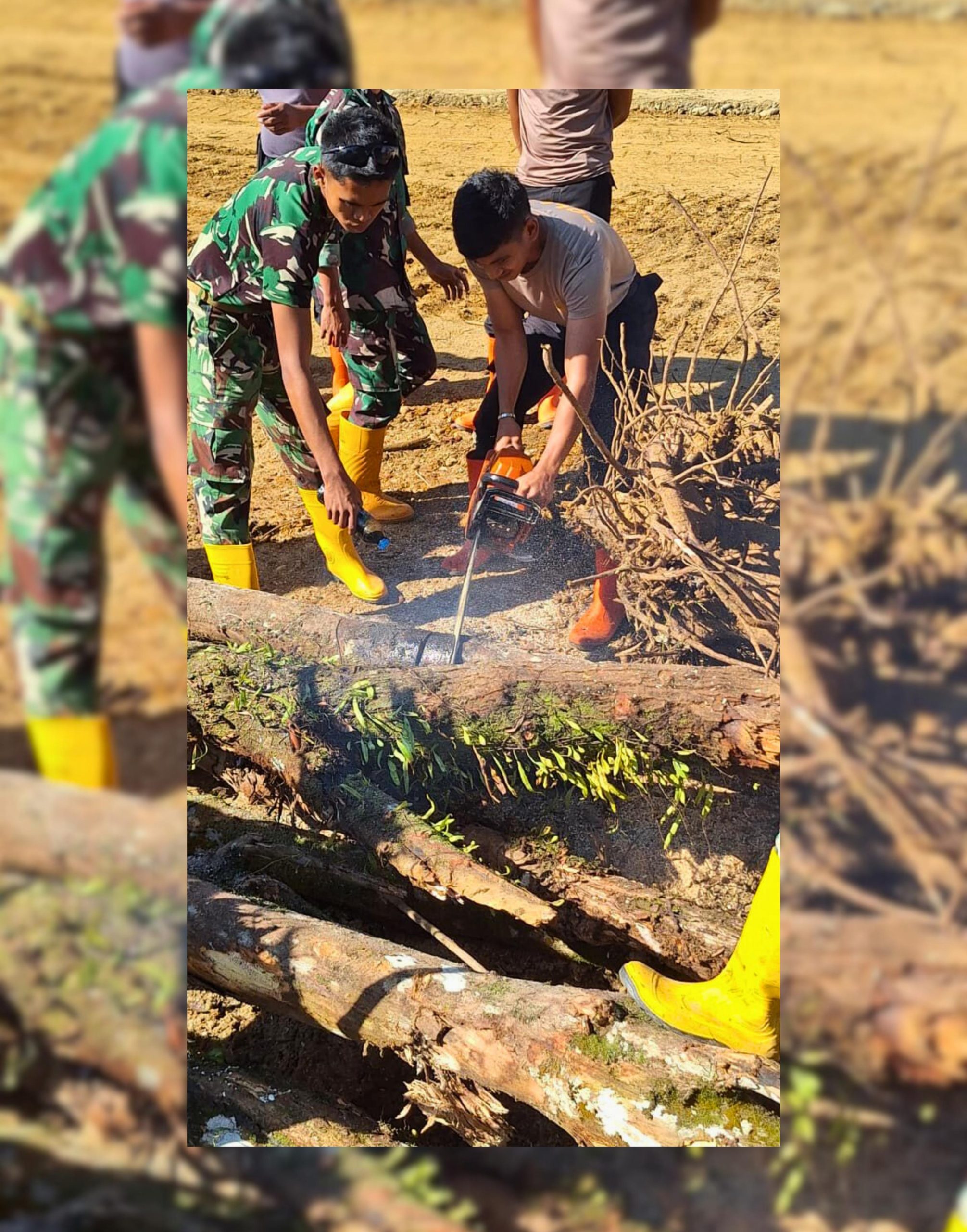 Dari Listrik Huntara hingga Lahan Huntap, TNI-Polri Percepat Pemulihan Warga