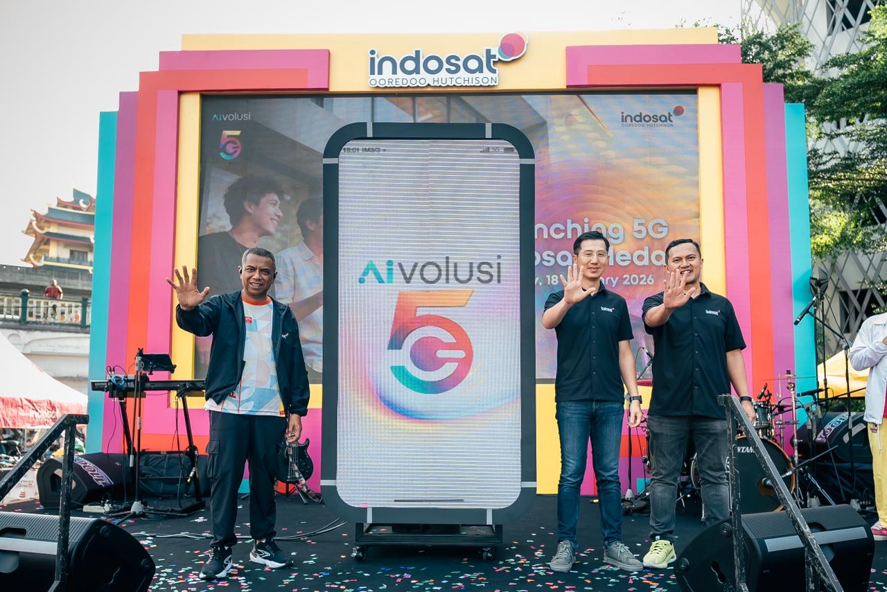 Indosat Hadirkan ‘AIvolusi5G’ Saat ini Mencakup Kota Medan