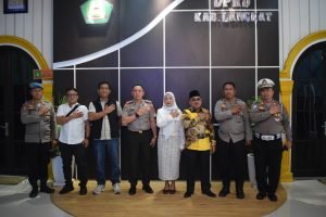 Pimpinan DPRD Langkat Sambut Kedatangan Kapolresta Binjai