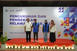 DJP Sumut I Kukuhkan 286 Relawan Pajak