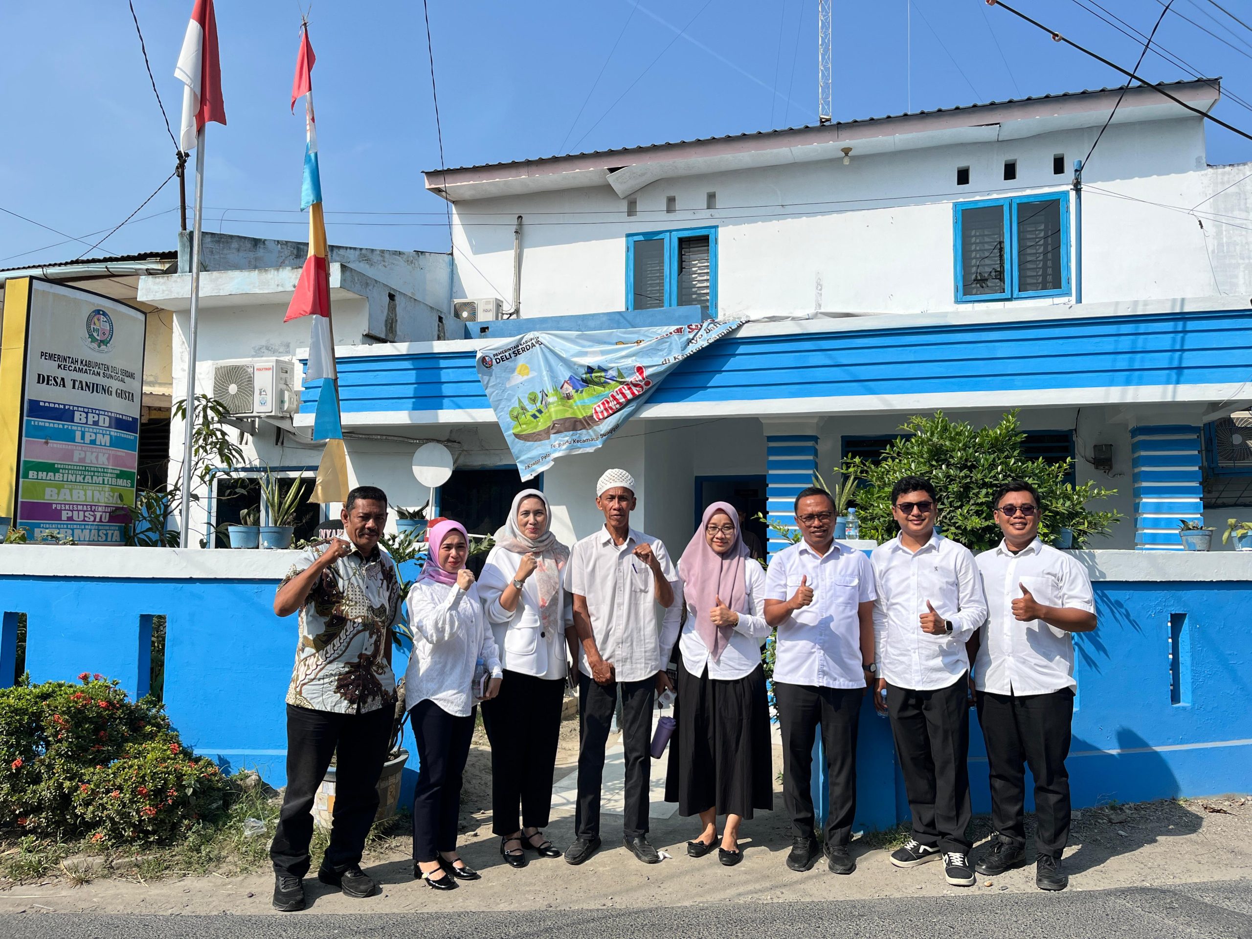 Koordinasi Penyelesaian Residu PTSL, Kantah Deli Serdang Sambangi Empat Desa di Kecamatan Sunggal