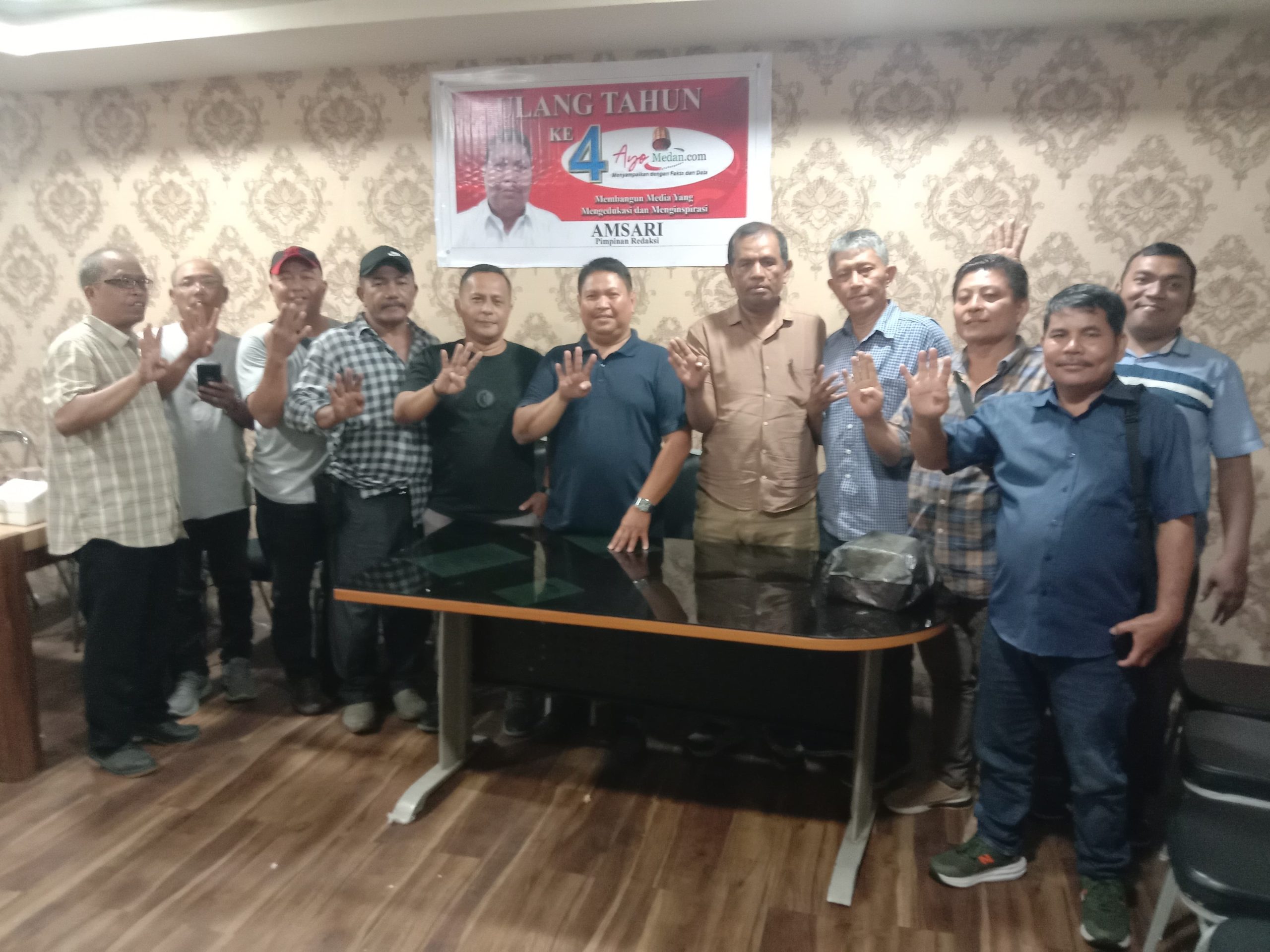 HUT ke-4 AyoMedan.com, Amsari Tegaskan Komitmen Media Independen dan Berpihak pada Kepentingan Publik