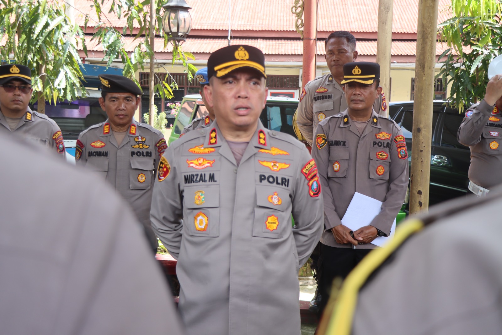 Kapolres Binjai Cek Kesiapan Kenderaan Dinas Menjelang Operasi Ketupat Toba 2026