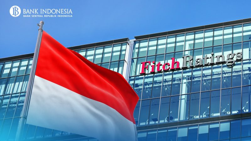 Fitch Pertahankan Peringkat RI pada BBB dan Sesuaikan Outlook jadi Negatif