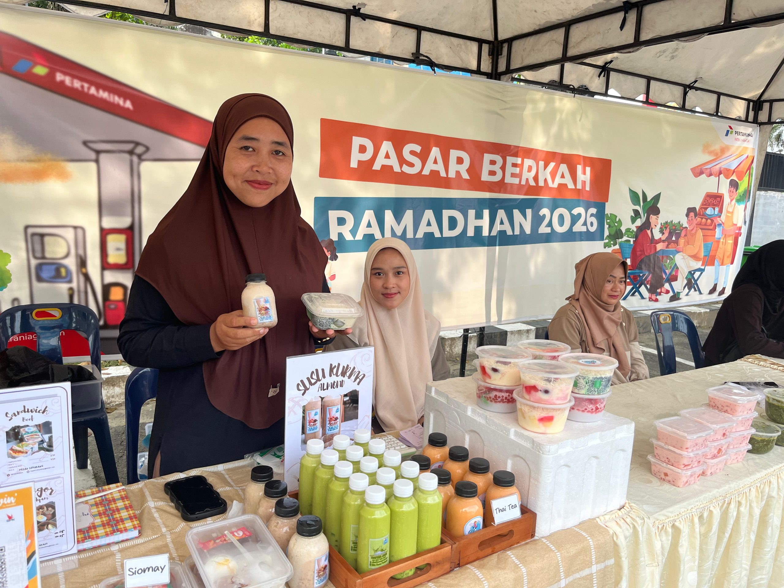 Pertamina Patra Niaga Sumbagut Selenggarakan Pasar Berkah Ramadan,Promosi Produk UMKM