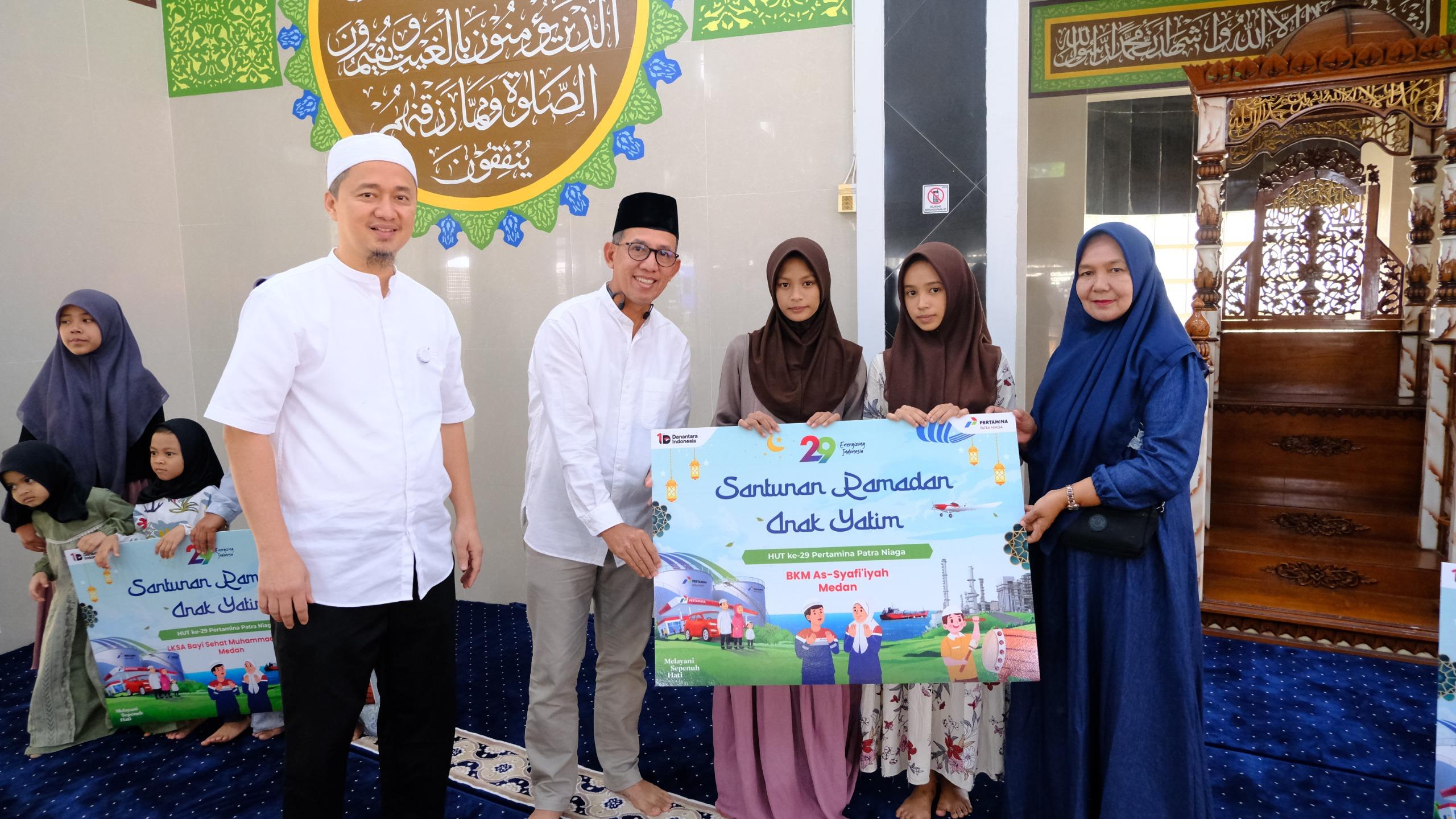 Pertamina Patra Niaga Sumbagut Peringati Nuzulul Qur’an dan Santuni Anak Yatim