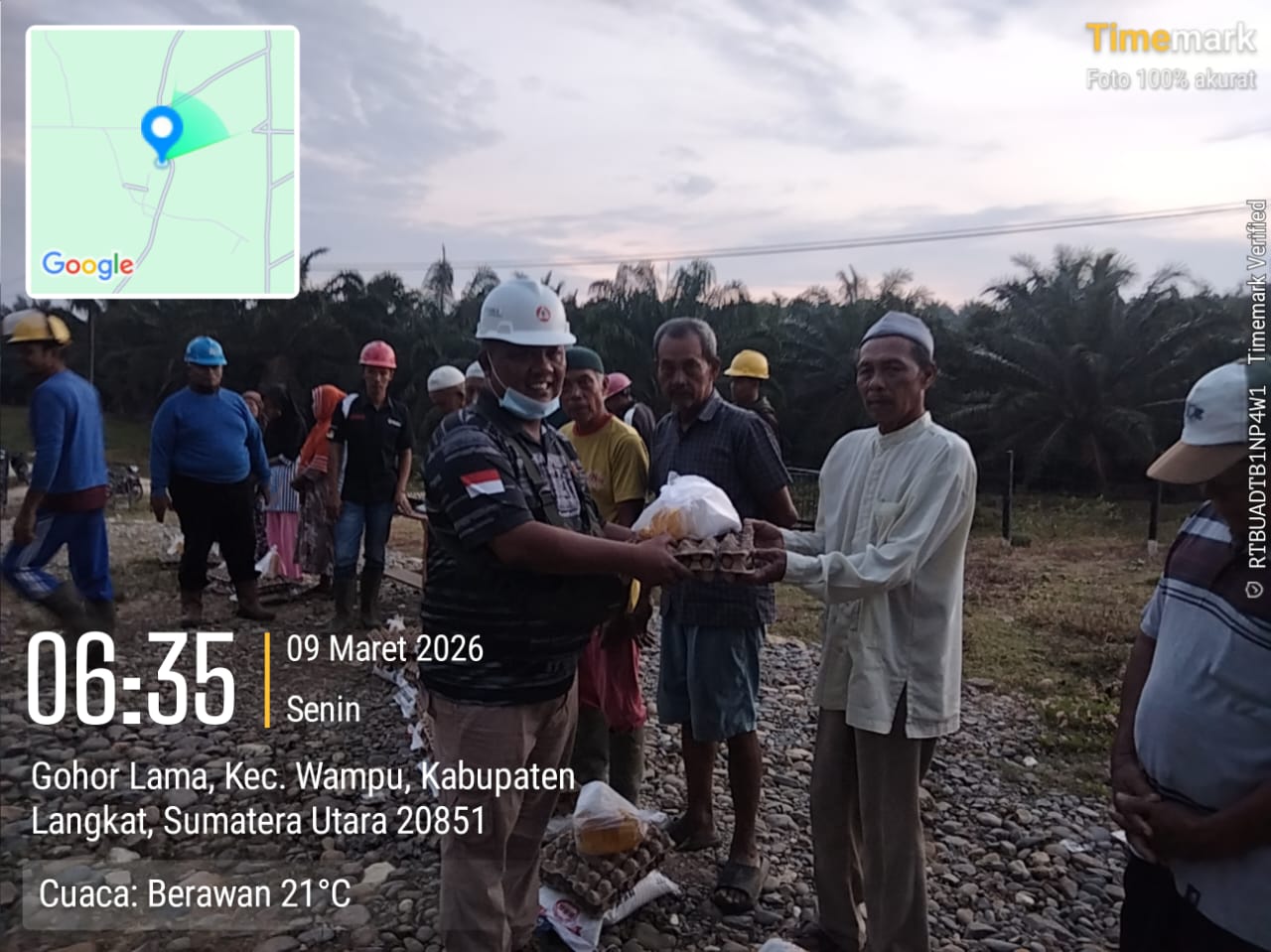 FORDISBUNI Langkat apresiasi PT LNK kebun Gohor lama atas program kepedulian Buruh dan lingkungan