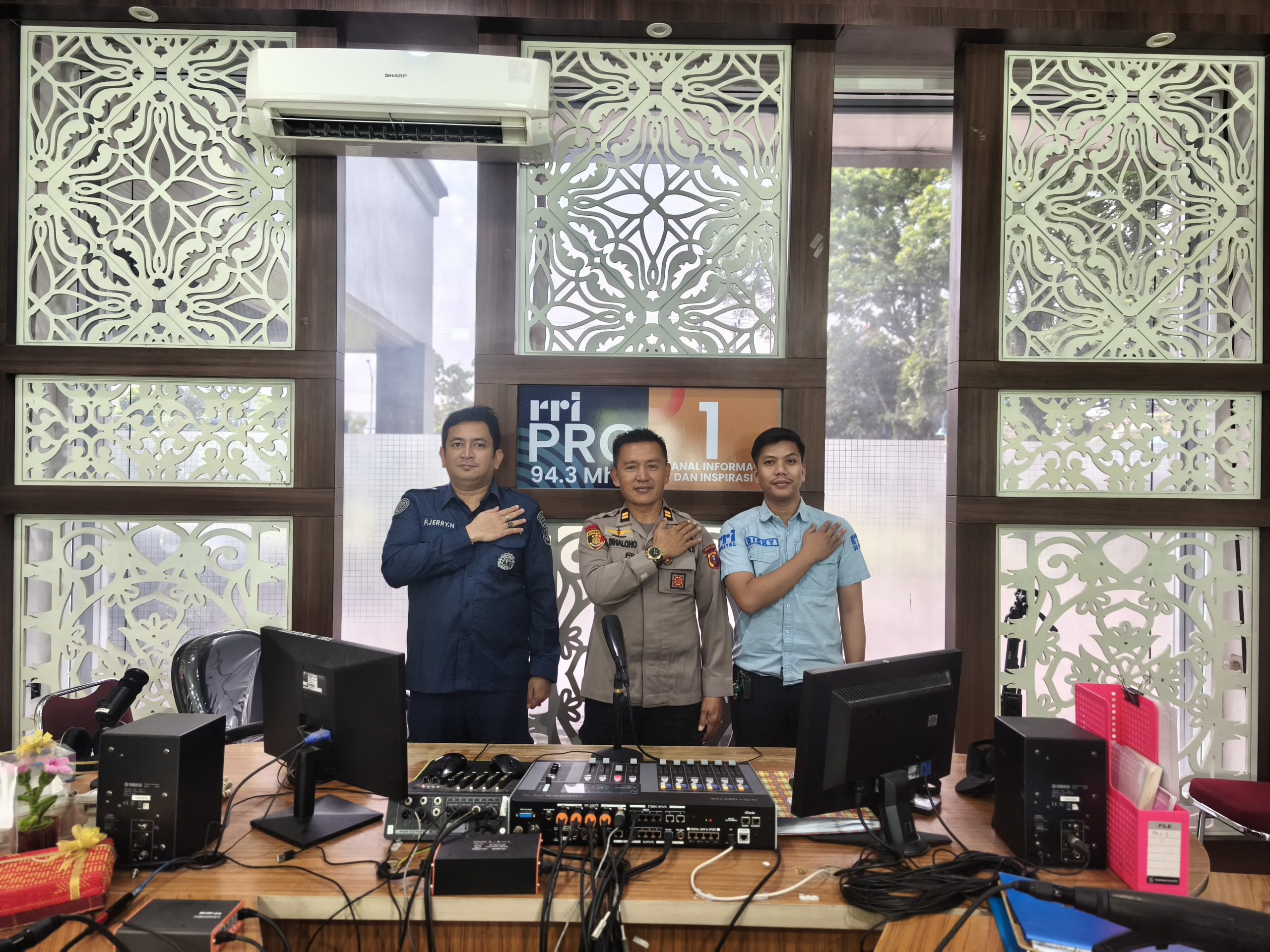 Lewat Dialog Interaktif, Polsek Batang Kuis Paparkan Upaya Tekan Kriminalitas di Wilayahnya