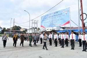 Polres Samosir Gelar Apel Pasukan Operasi Ketupat Toba 2026