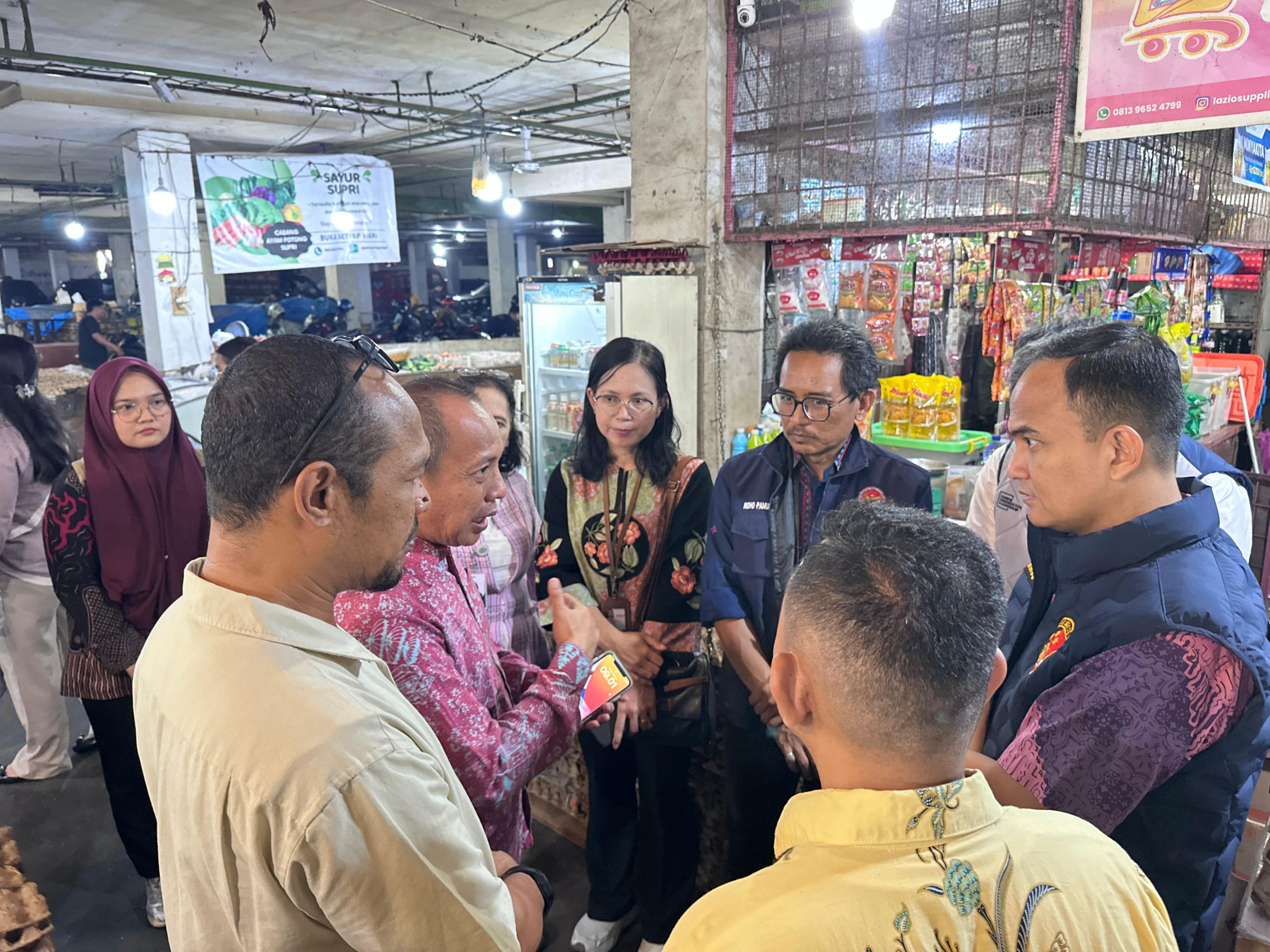 KPPU Kanwil I Gelar Sidak Serentak di Beberapa Pasar Tradisional Medan