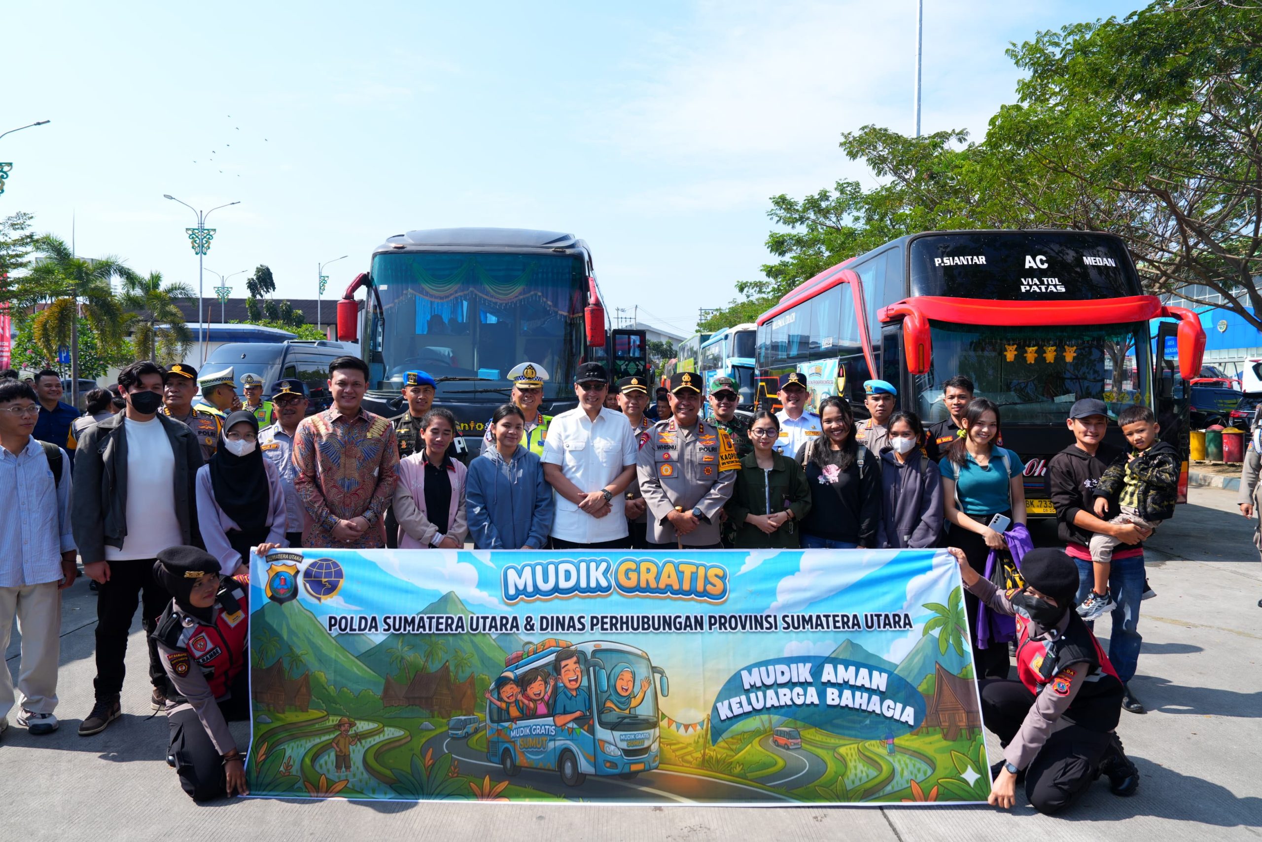 Kapolda Sumut Pantau Arus Mudik via Patroli Udara, Pastikan Jalur Aman dan Lancar