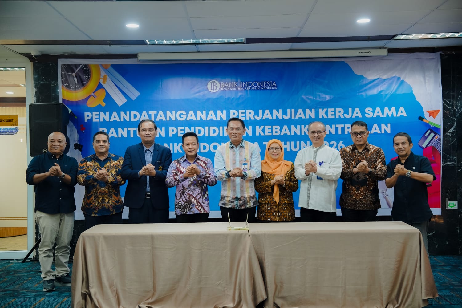 KPw Bank Indonesia Provinsi Sumut Bersinergi dengan 8 Perguruan Tinggi untuk Program Pendidikan