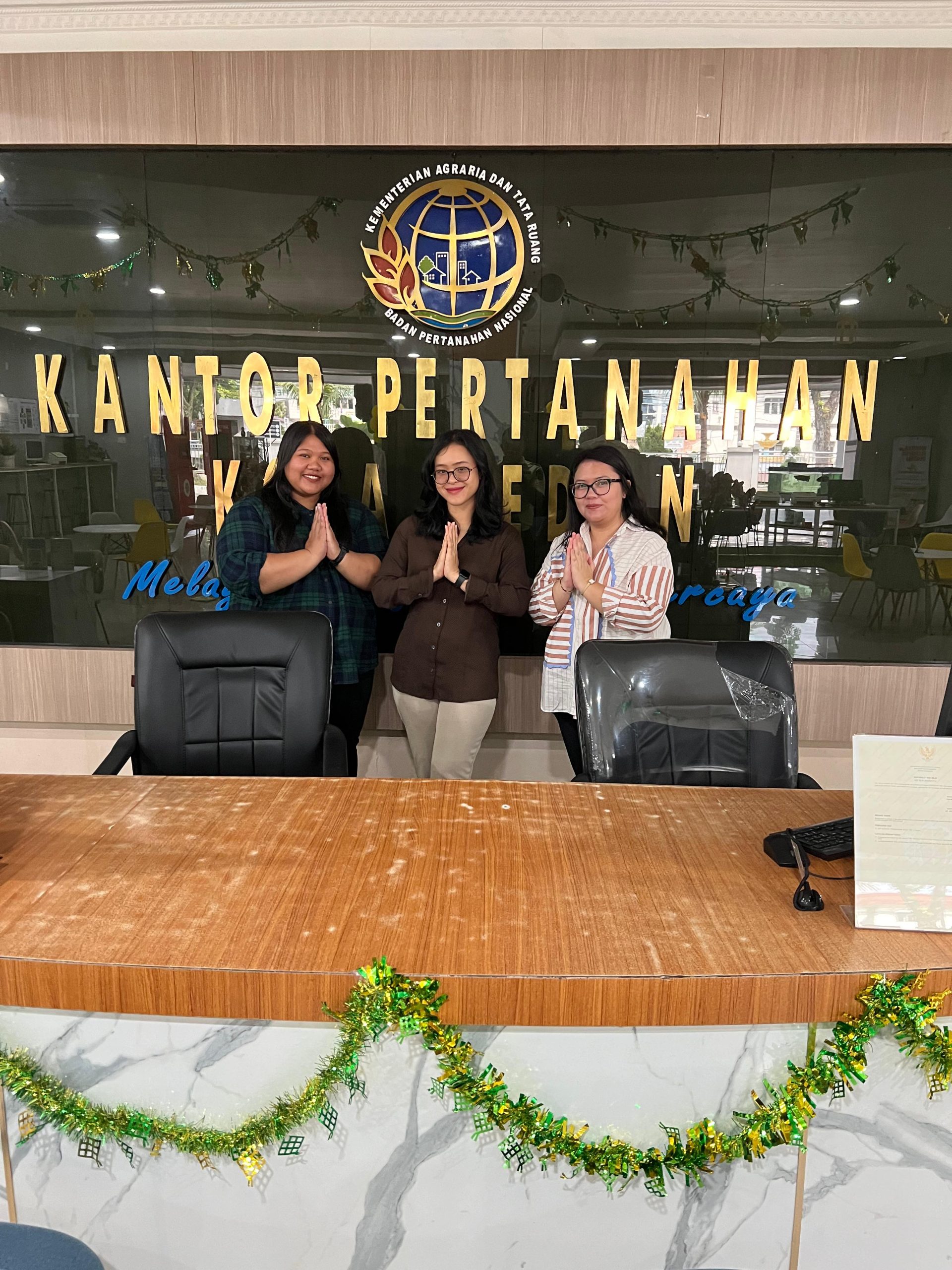 Kantor Pertanahan Kota Medan Tetap Buka Layanan Selama Libur Lebaran Idul Fitri