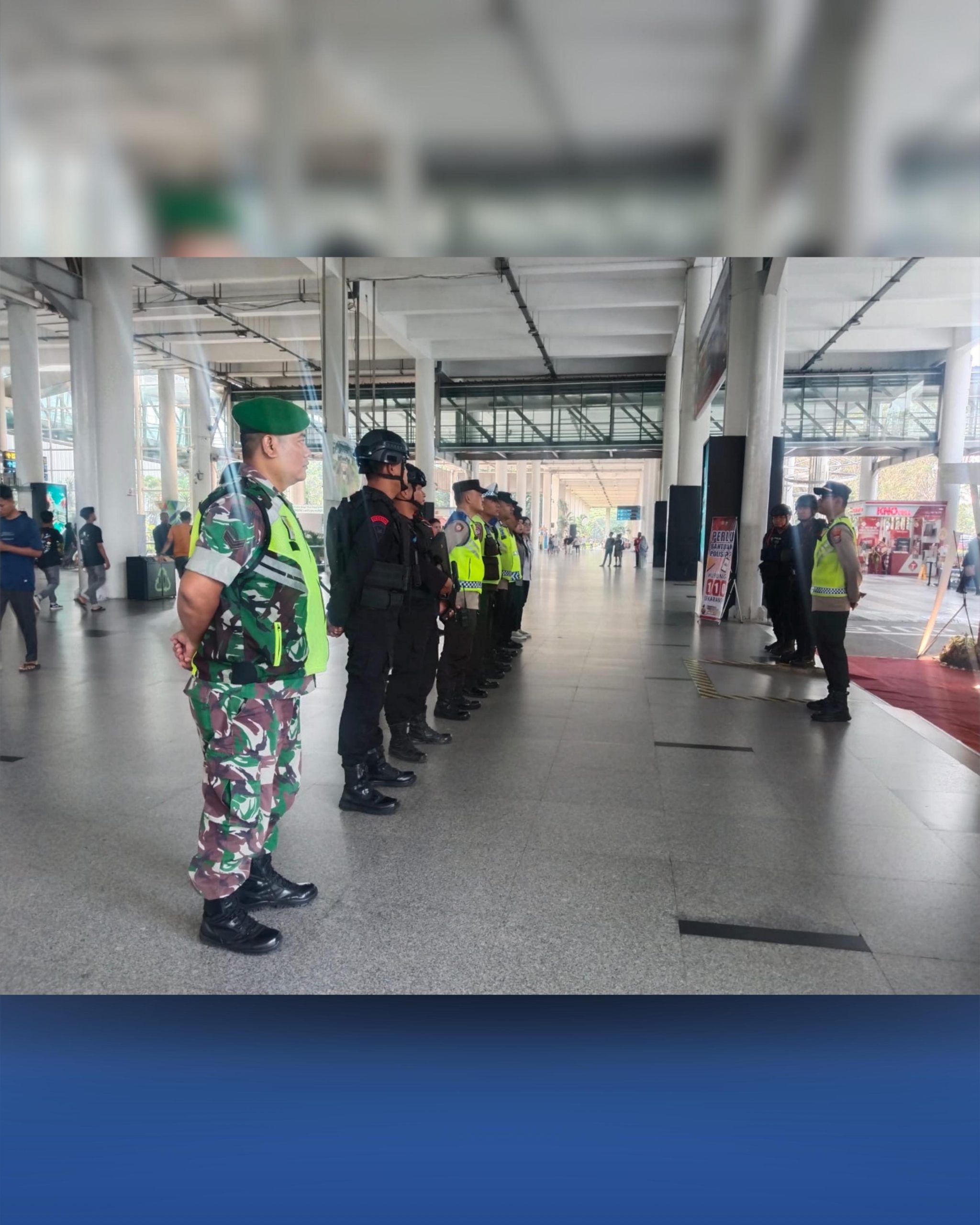 Sterilisasi dan Pengamanan Ketat Bandara Kualanamu, Gegana Brimob Sumut Siaga Penuh di Ops Ketupat Toba 2026