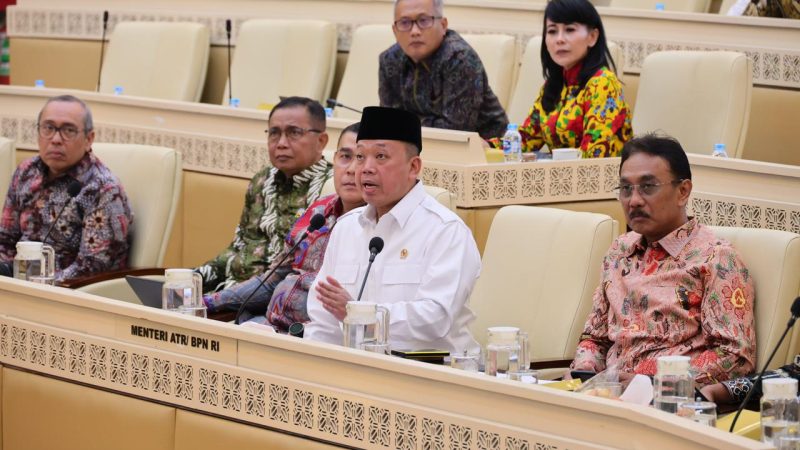 Raker Bersama Komisi II DPR RI, Menteri Nusron Paparkan Capaian Kinerja dan Anggaran Kementerian ATR/BPN Tahun 2026