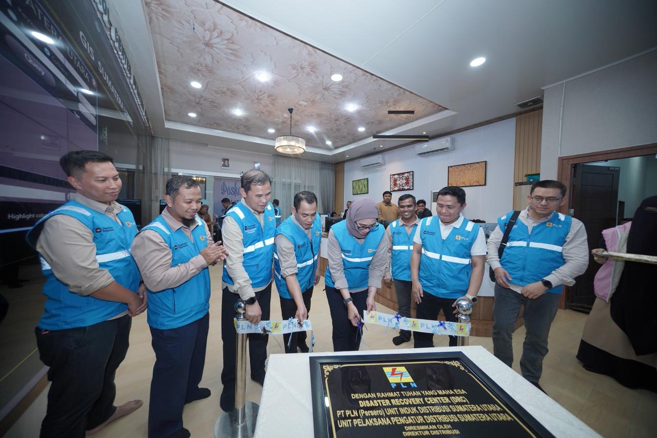 PLN UID Sumatera Utara Resmikan DRC dan HSSE Control Center, Percepat Pemulihan Gangguan