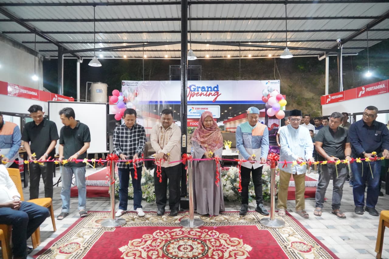 Pertamina Patra Niaga Regional Sumbagut Dorong Kemandirian Ekonomi, Hadirkan Foodcourt UMKM