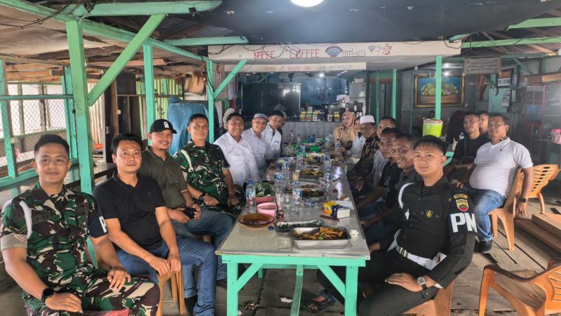 Silaturahmi Dansub Denpom I/5-1 Belawan dengan Pengurus KBB, Perkuat Sinergi Keamanan Wilayah