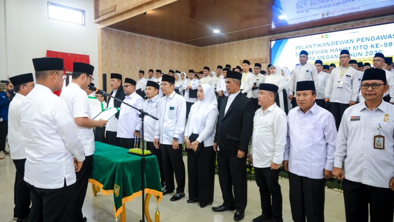 Lantik Dewan Pengawas dan Dewan Hakim MTQ ke-59, Rico Waas Tekankan Profesionalisme dan Keadilan dalam Penilaian