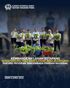 Rutan Tanjung Pura Optimalkan Lahan Ketapang dan Brandgang, Dukung Swasembada Pangan Nasional