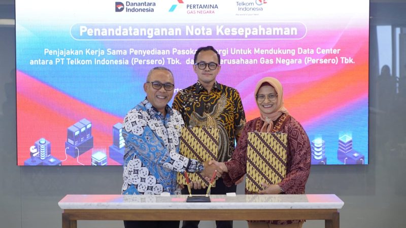 Telkom Bersama PGN Dorong Ekosistem Green Digital Infrastructure Terintegrasi dengan Mitra Global