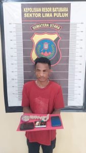 Unit Reskrim Polsek Lima Puluh Amankan Pelaku Kepemilikan Narkotika Jenis Ganja