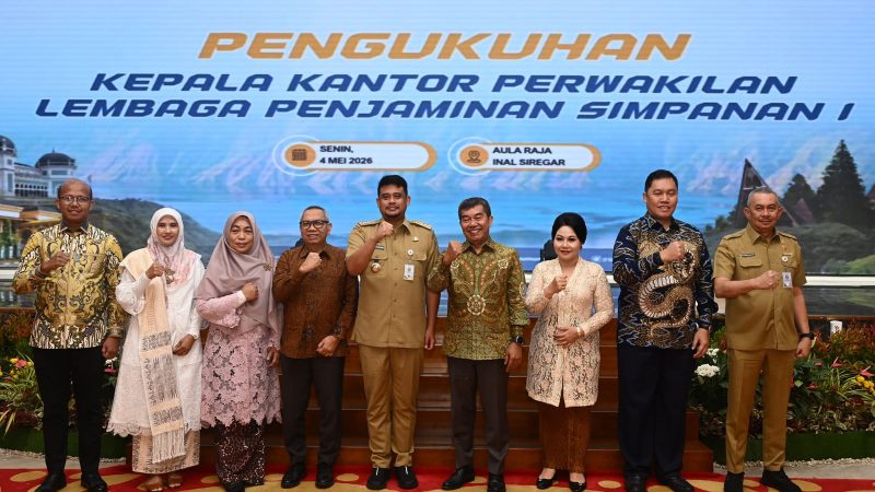 Wabup Samosir Hadiri Pengukuhan LPS I Medan, Dorong Penguatan Kepercayaan Masyarakat