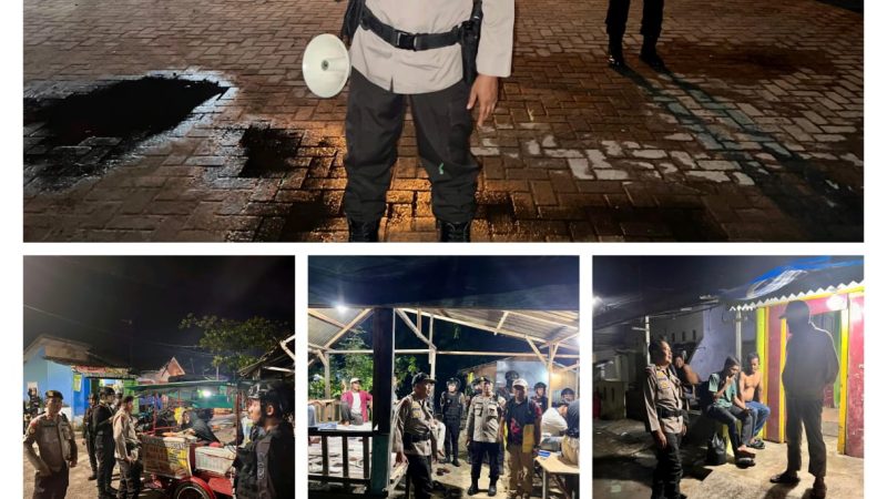 Patroli Skala Besar KRYD di Belawan, Libatkan Brimob Polda Sumut, Situasi Kondusif Tanpa Gangguan