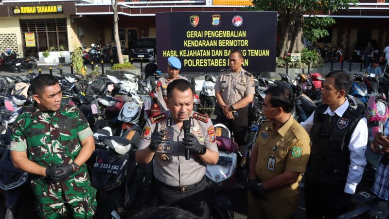 Medan “Bersih-Bersih”: Polrestabes Medan Gulung 290 Pelaku Kejahatan, 19 Diterjang Timah Panas